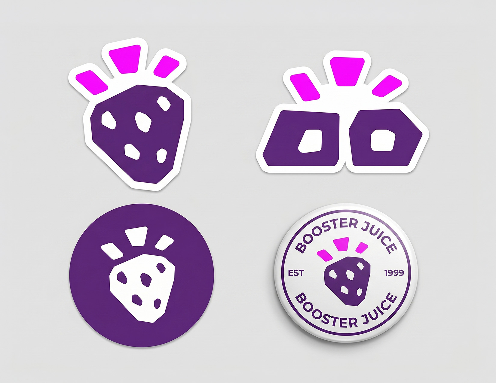 Booster Pins and Stickers