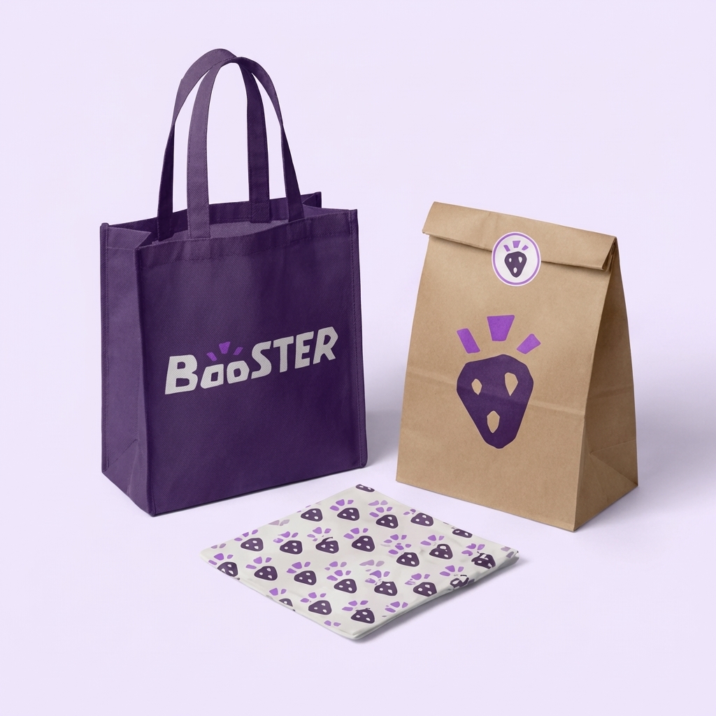Booster bags and wrap