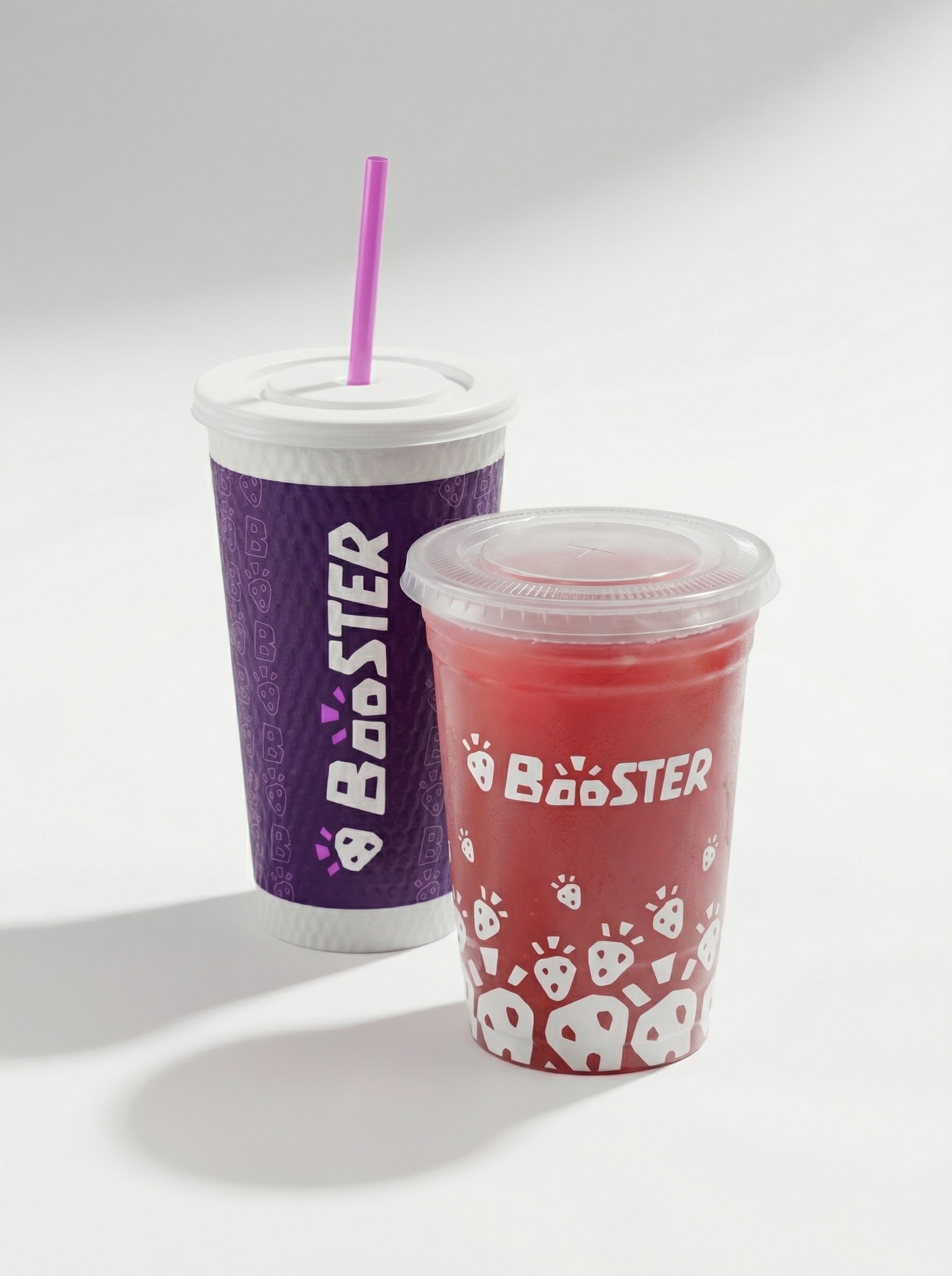 Two Booster cups